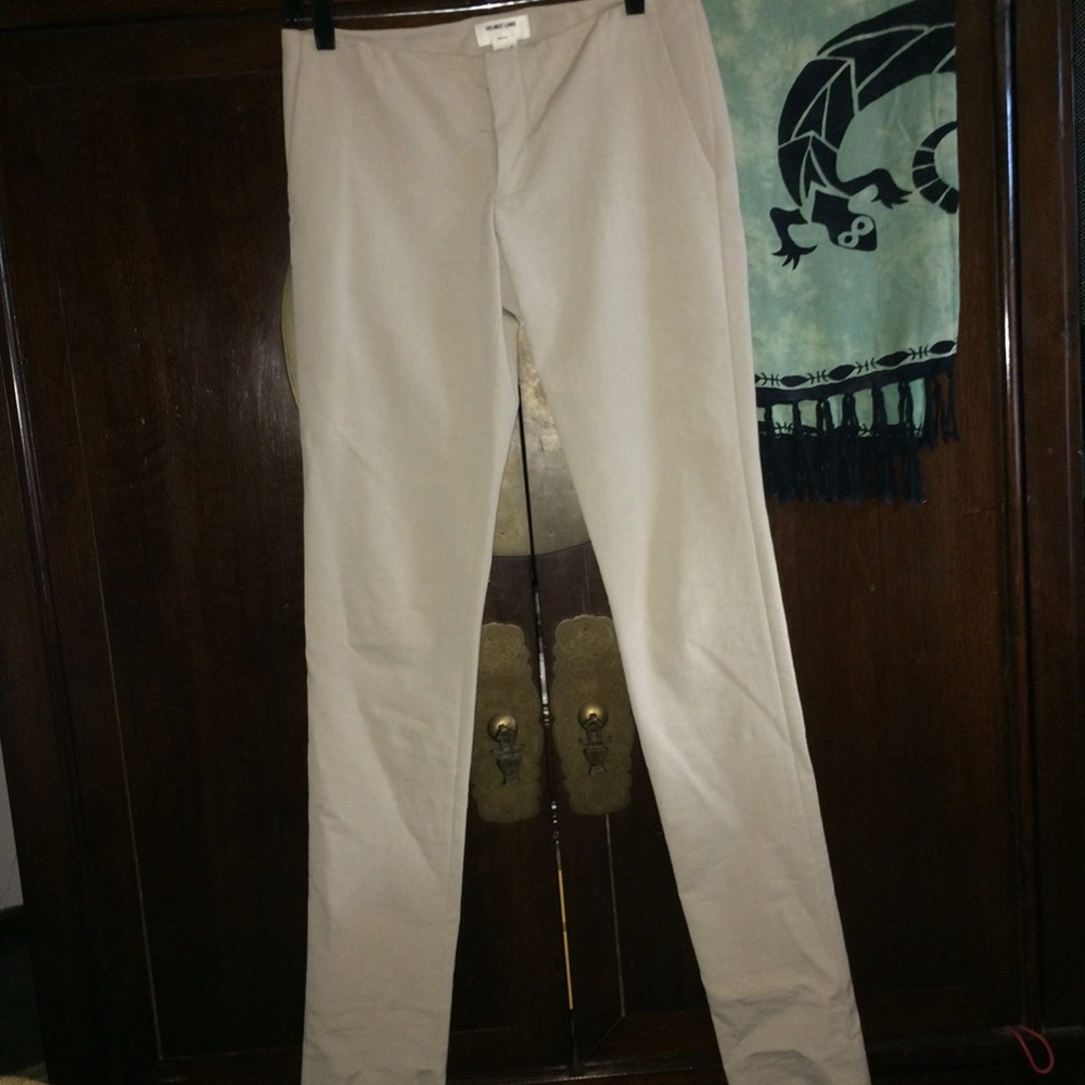 Helmut Lang skinny cotton pants